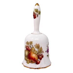 Vintage Hammersley & Co Bone China Dinner Bell Fruit Pattern England 4586